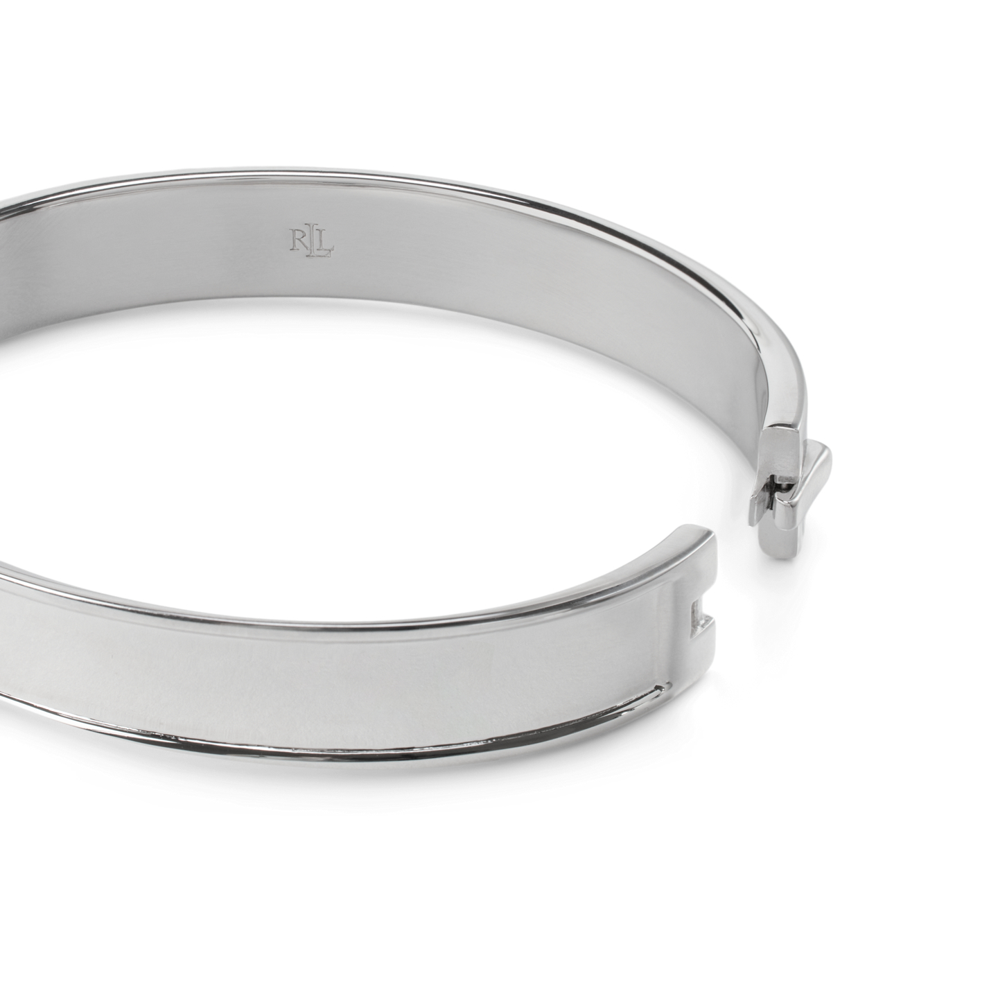 Ralph Lauren Custom Sterling Silver Bangle, цвет: Серебряный — фото 1