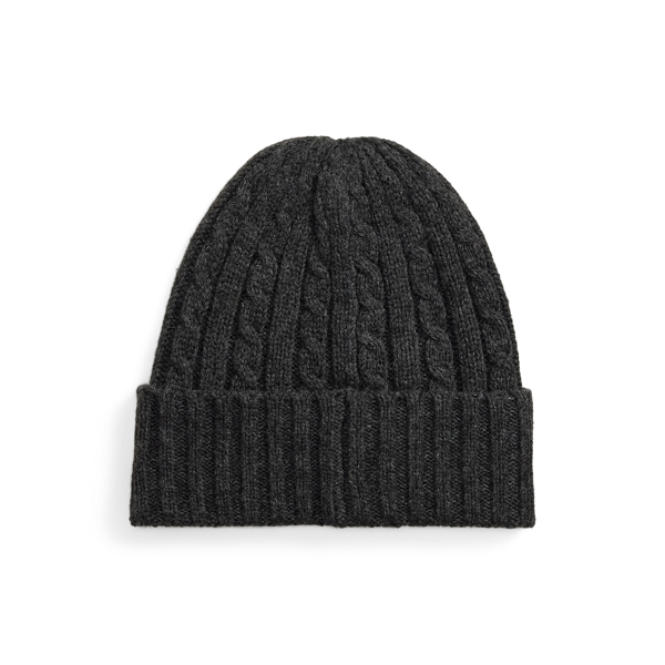 Gorro tran&ccedil;ado com log&oacute;tipo bordado