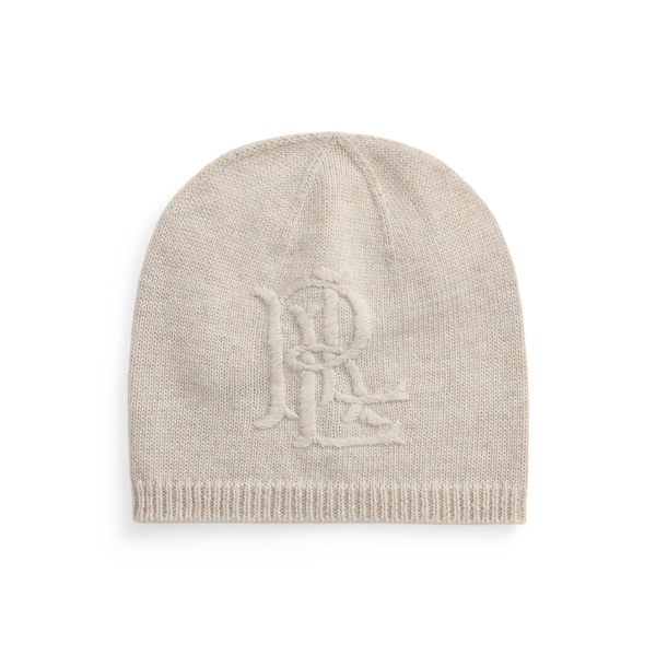 Embroidered-Logo Knitted Beanie