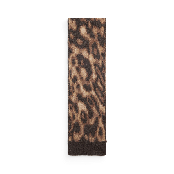 Ocelot-Motif Scarf