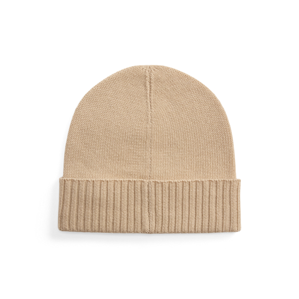 Gorro em malha com detalhe de fivela