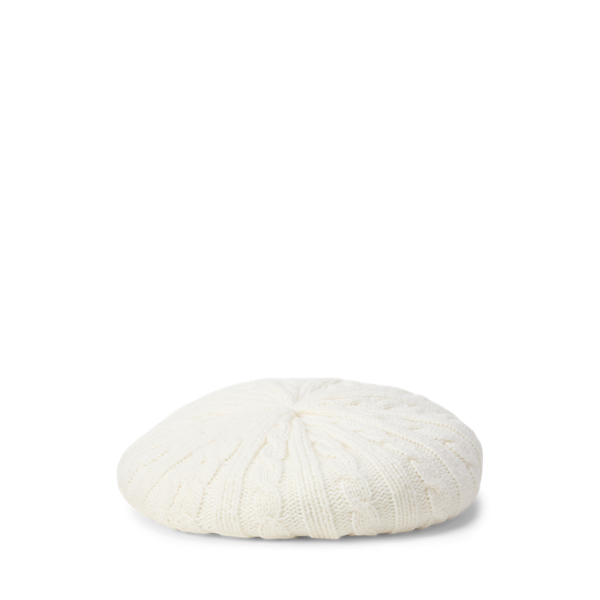 Cable-Knit Beret