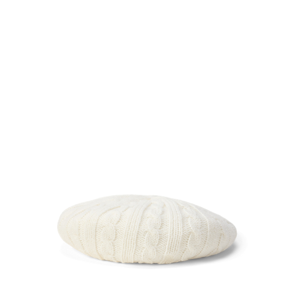 Cable-Knit Beret