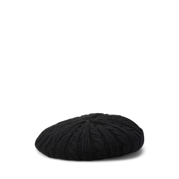 Cable-Knit Beret