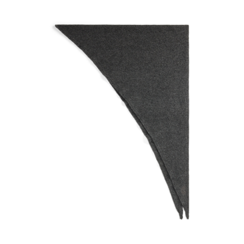 Женский шарф Ralph Lauren Wool Triangle, цвет: Серый