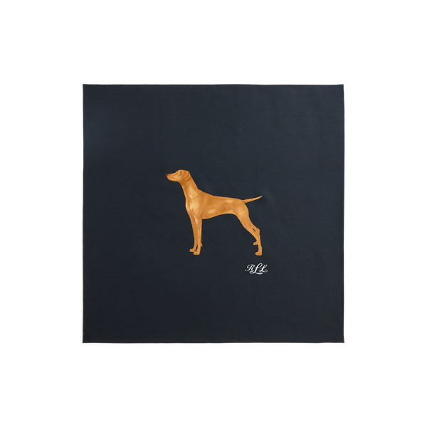 Dog Silk Square Scarf