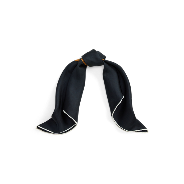 Dog Silk Square Scarf