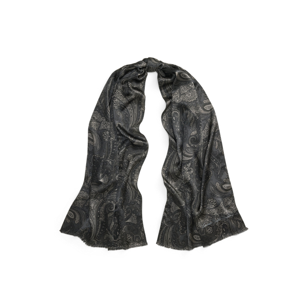 Paisley Silk Scarf