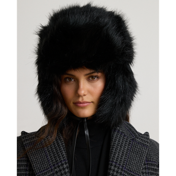 Faux-Fur Trapper Hat