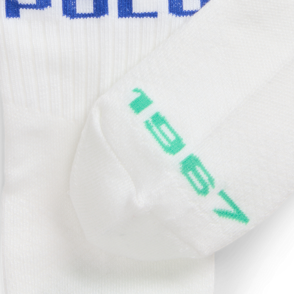 Multi Pony and Logo Ankle Sock 6-Pack Polo Ralph Lauren 2