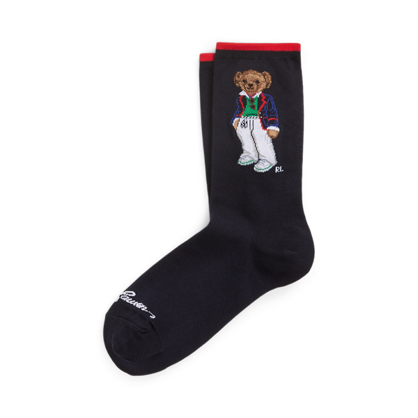 Navy Polo Bear Crew Socks Polo Ralph Lauren 1