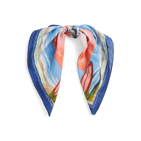 Ralph lauren silk scarf best sale