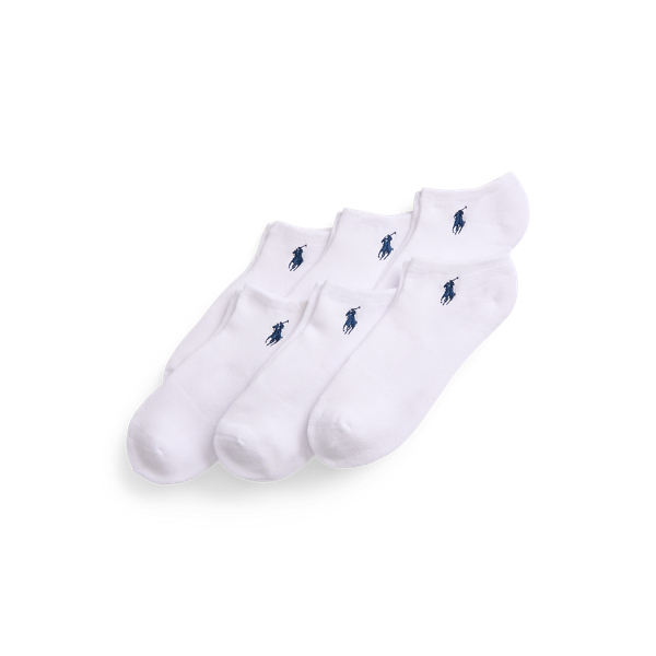 Ralph lauren white ankle socks best sale