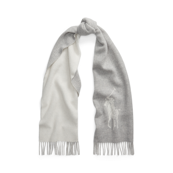 Big Pony Wool Scarf for Women Ralph Lauren GE