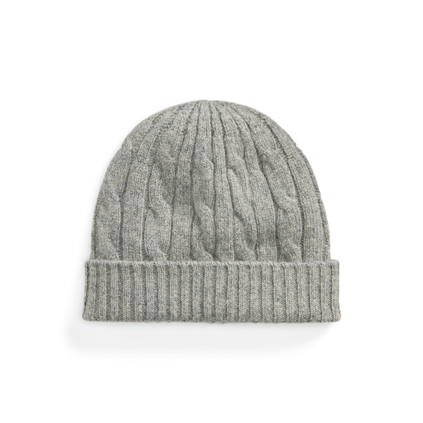 Cable-Knit Cashmere Beanie