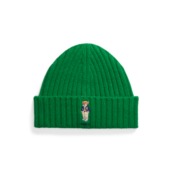 Ralph Lauren outlet Polo Bear Motif Knit Beanie Girls 2T-4T