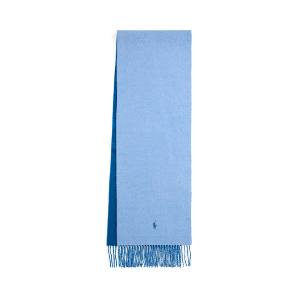 Fringe-Trim Wool Scarf