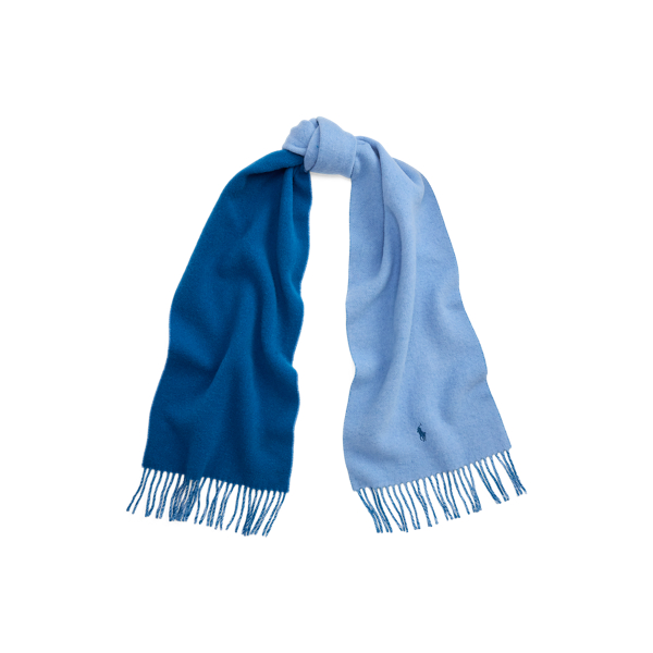 Fringe-Trim Wool Scarf