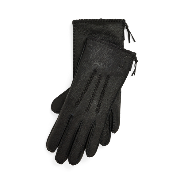 Quilted Leather Tech Gloves