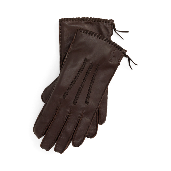 Stitched Suede Gloves