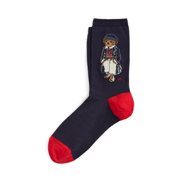 Ralph lauren teddy bear socks online