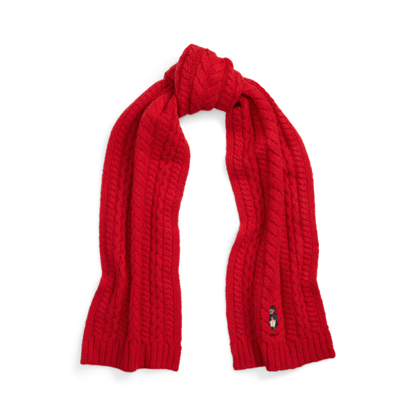 Women s Red Scarves Hats Gloves Ralph Lauren UK