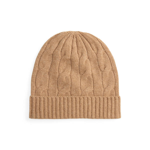 ケーブルニット カシミヤ ビーニー | ラルフ ローレン公式オンラインストア