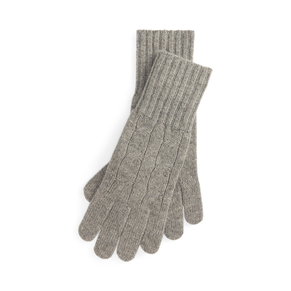 ケーブルニット カシミヤ グローブ | ラルフ ローレン公式オンラインストア