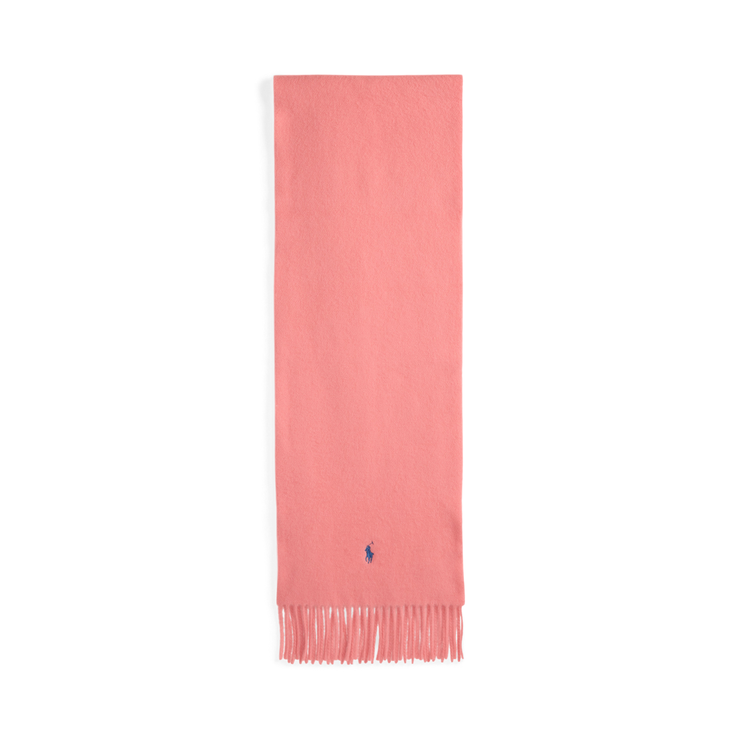 Женский шарф Ralph Lauren Fringe-Trim Wool, цвет: Ягодный — фото 1