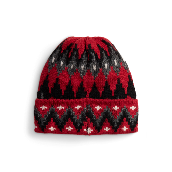 Fair Isle Wool Beanie