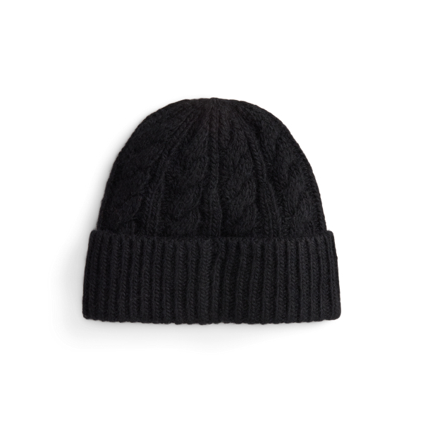 Polo Bear Cable Wool-Blend Beanie