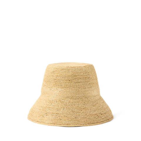 Женский головной убор Ralph Lauren Logo Crocheted Raffia Sun Hat, цвет: Натуральный