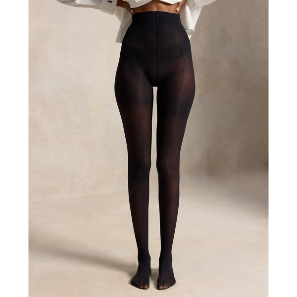 Polo Black Solid 40-Denier Tights Polo Ralph Lauren 1