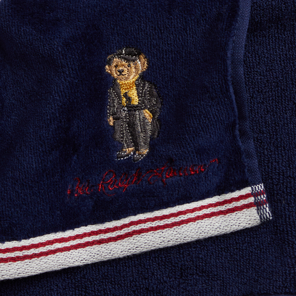 Polo Ralph Lauren Polo ベア コットン テリー ハンド タオル ネイビー 2