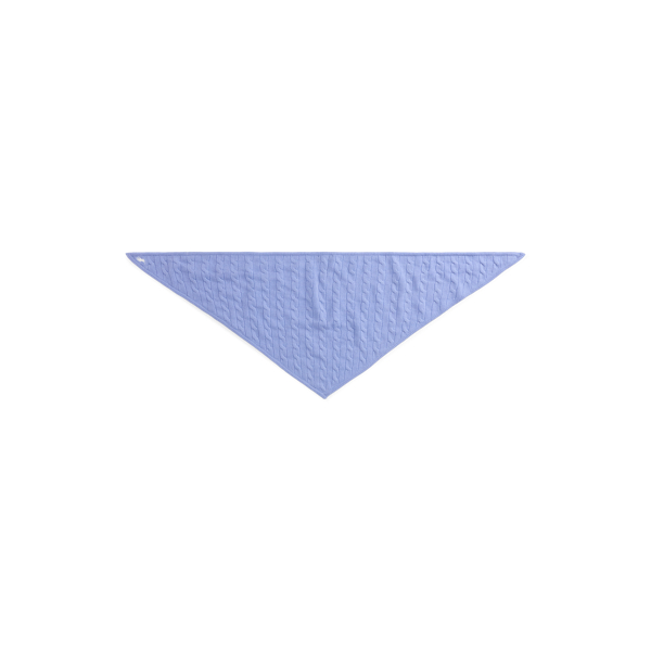 Dress Shirt Blue Wool-Cashmere Triangle Scarf Polo Ralph Lauren 2