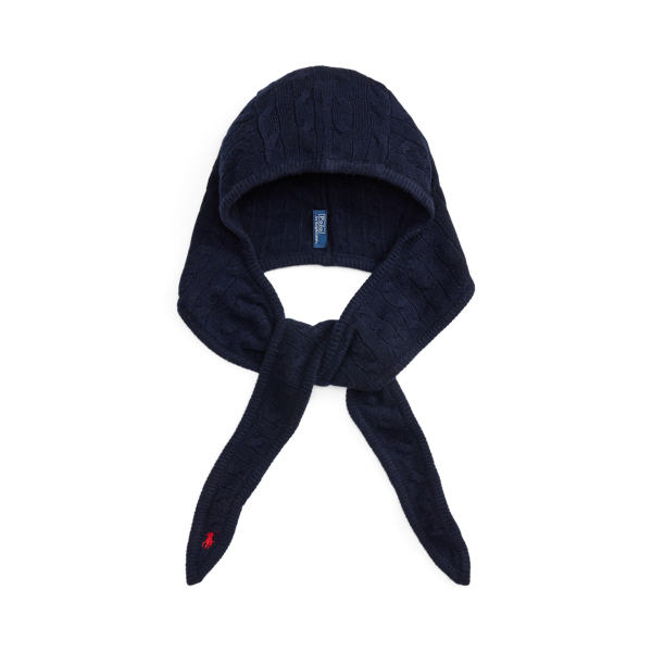 Cable-Knit Wool-Cashmere Wrap Snood