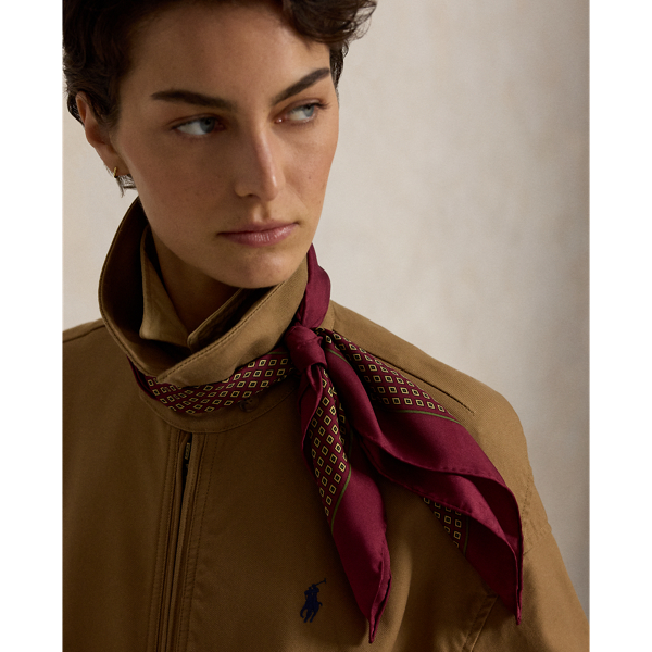Foulard Silk Square Scarf