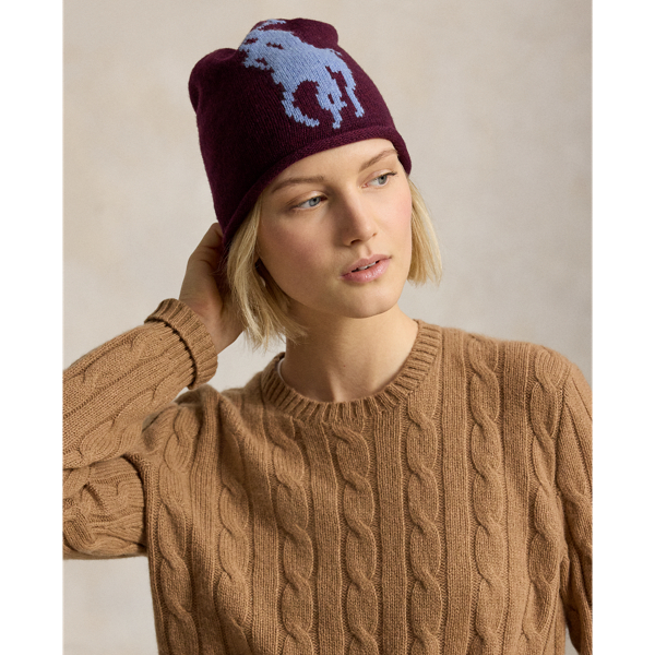 Big Pony Wool Beanie