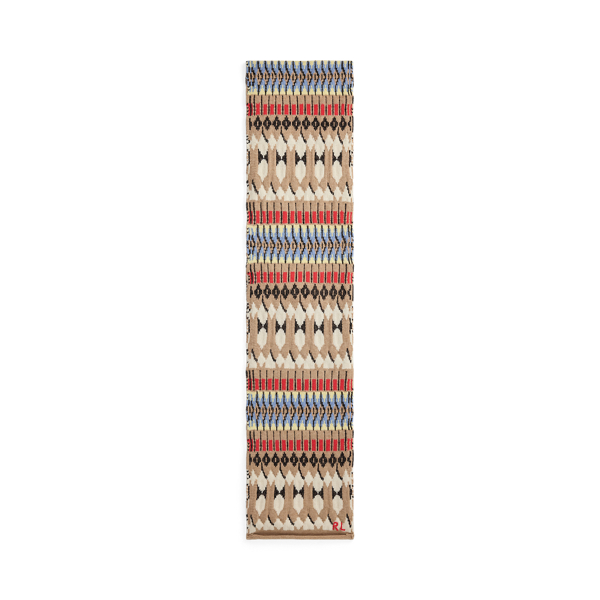 Fair Isle Wool-Blend Scarf