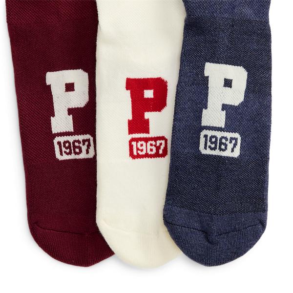 Logo Quarter-Crew Sock 6-Pack