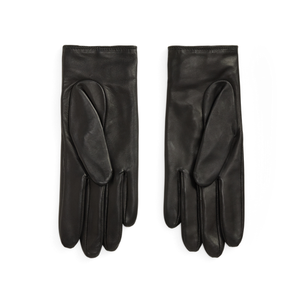 Lace-Up Sheepskin Gloves