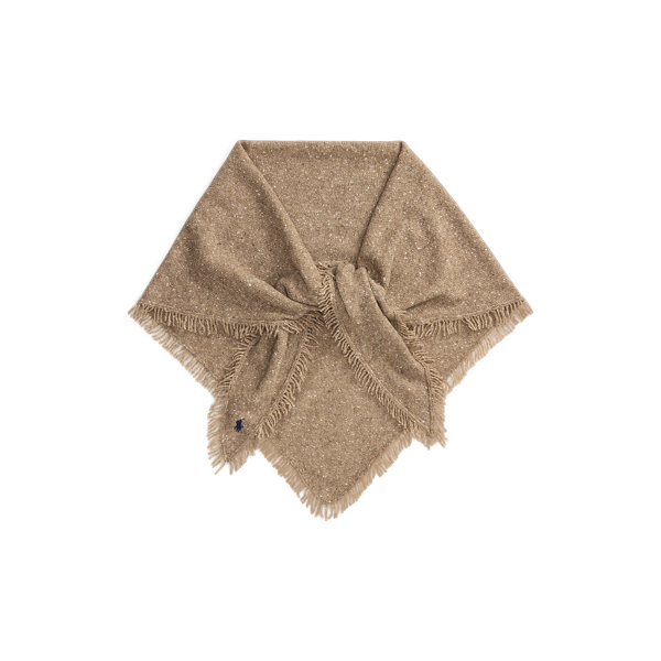 Oversize Yak-Wool Wrap Scarf