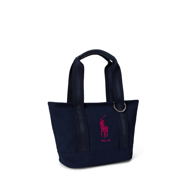 美品 ポロラルフローレン ゴルフ カートバッグ ポーチ ホワイト×ネイビー 美品 ポロラルフローレン ゴルフ カートバッグ ポーチ ホワイト