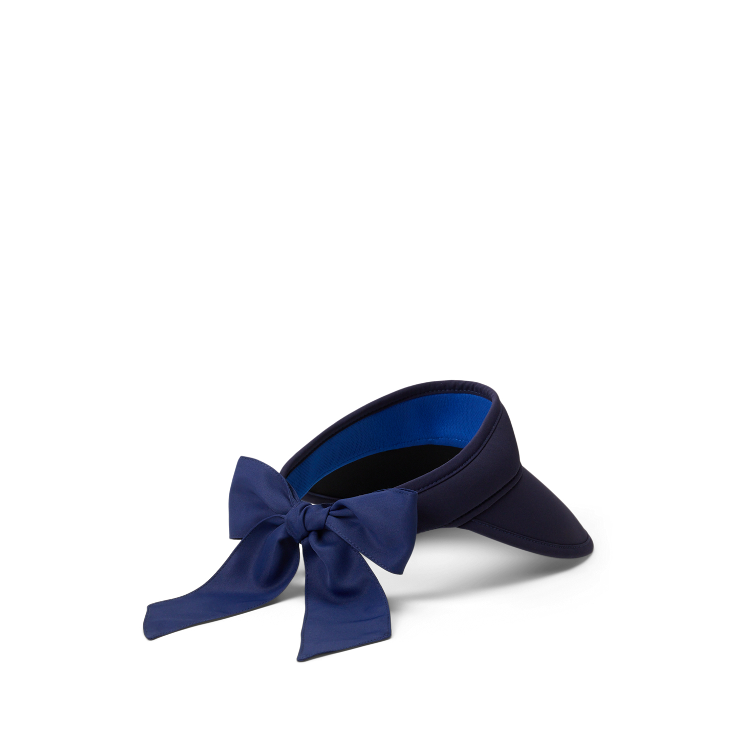 Женские козырьки Ralph Lauren Self-Tie, цвет: Тёмно-синий — фото 1