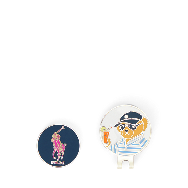 新品　RLXゴルフ　ラルフローレン　マーカー Polo ベア & ポニー ゴルフ ボール マーカー | ラルフ ローレン