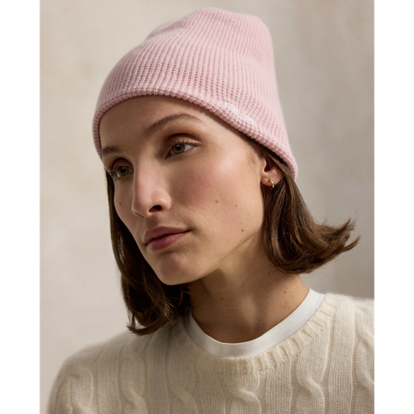 Waffle-Knit Wool-Cashmere Beanie