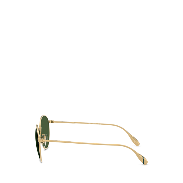 Runde Sonnenbrille mit Ruderstreifen