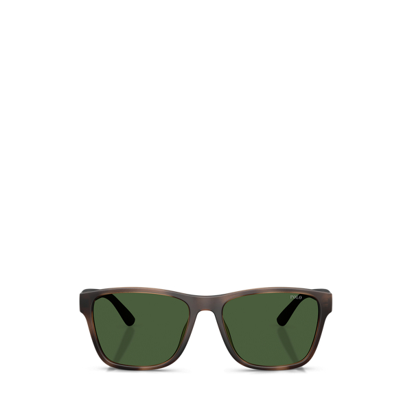 ストライプドテンプル スクエア サングラス | ラルフ ローレン公式