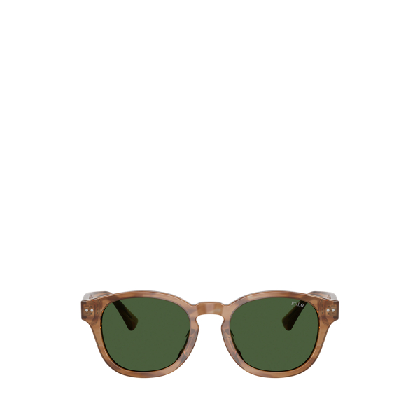 Gafas de sol redondas con rayas y remo
