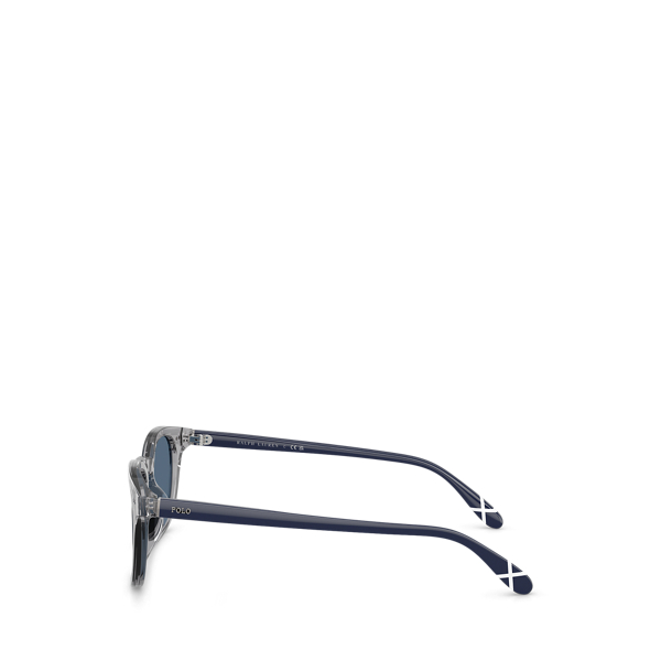 Heritage Rowing-Stripe Round Sunglasses